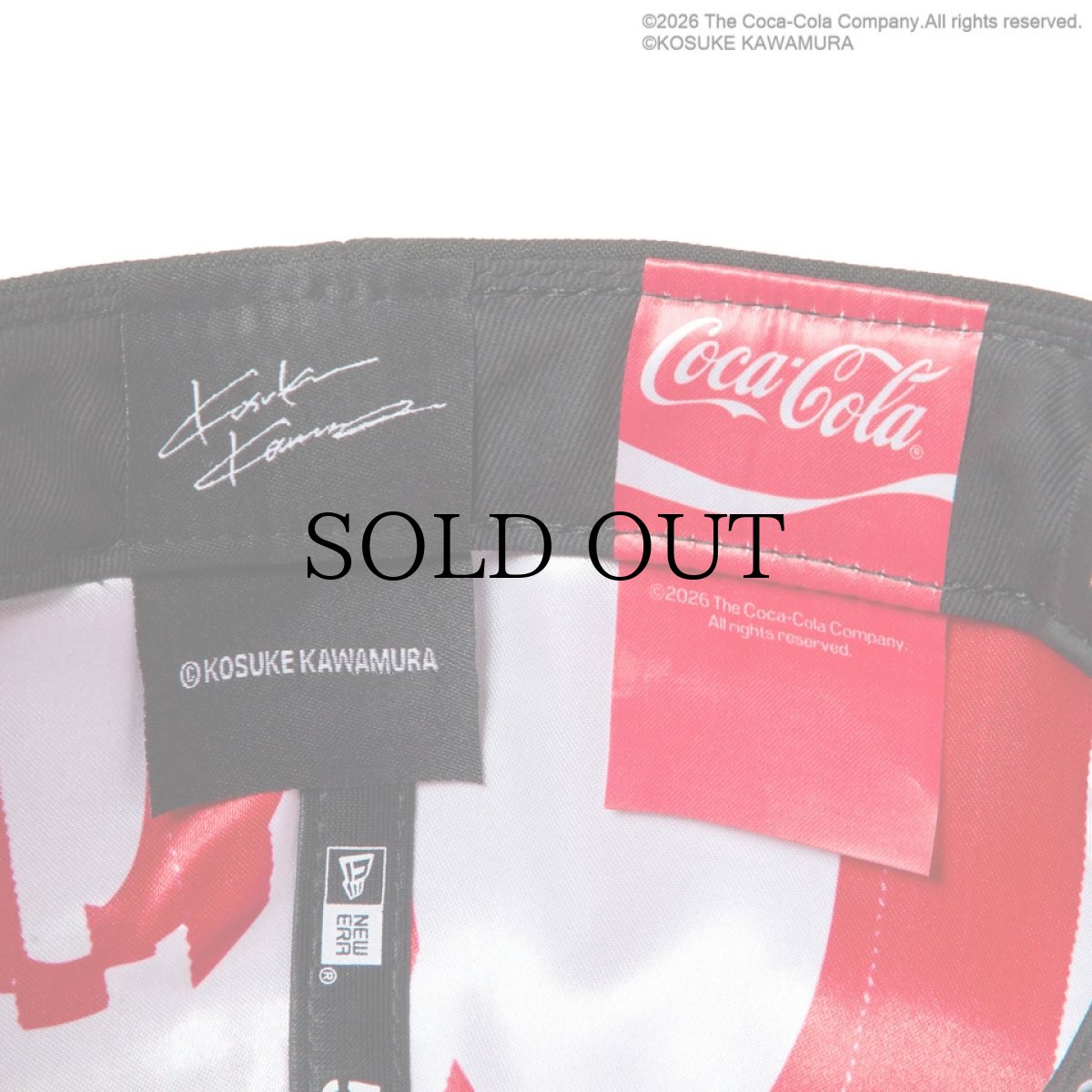 画像12: NEW ERA / 59FIFTY Coca-Cola designed by Kosuke Kawamura コカ・コーラ Coke is it (12)