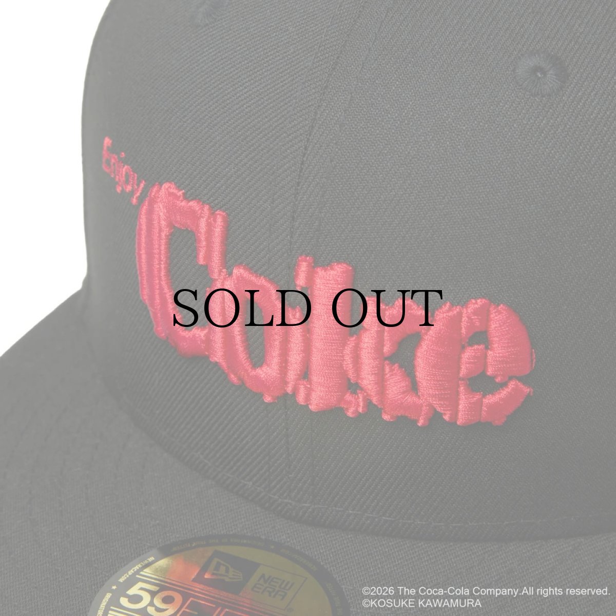 画像9: NEW ERA / 59FIFTY Coca-Cola designed by Kosuke Kawamura コカ・コーラ (9)