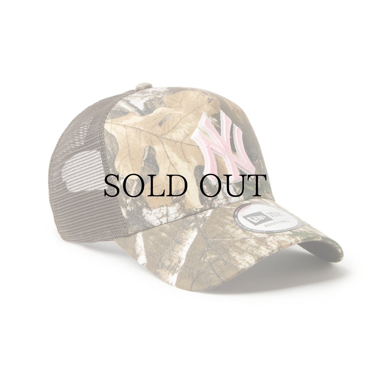 画像3: NEW ERA / 9FORTY A-Frame トラッカー MLB Real Tree Camo ニューヨーク・ヤンキース (3)
