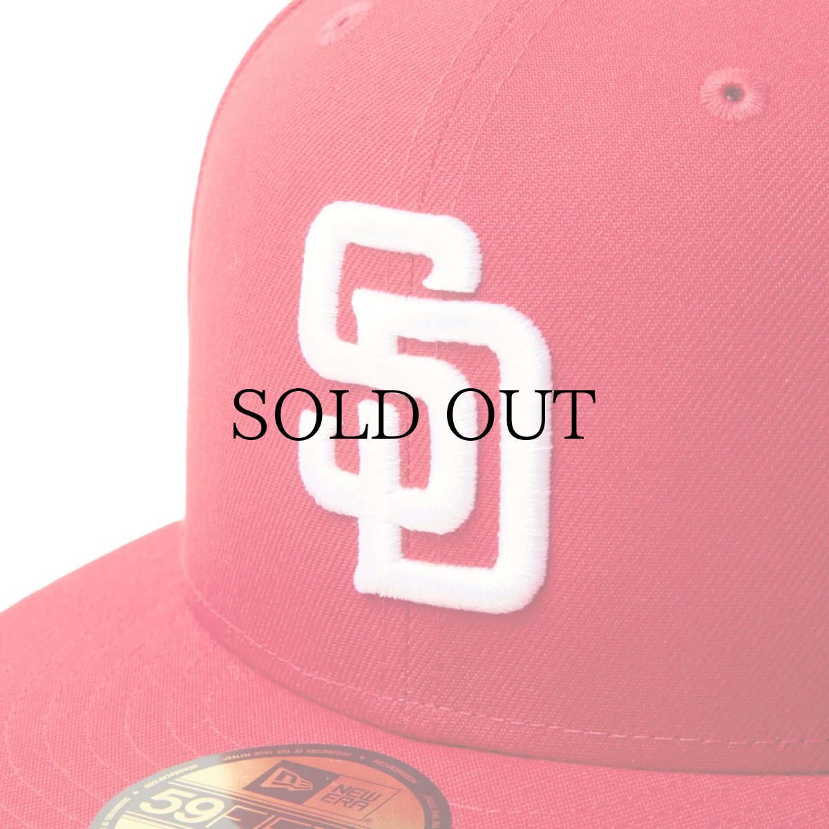 画像8: NEW ERA / 59FIFTY MLB Scarlet サンディエゴ・パドレス (8)