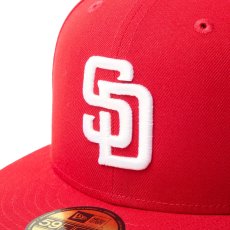 画像8: NEW ERA / 59FIFTY MLB Scarlet サンディエゴ・パドレス (8)