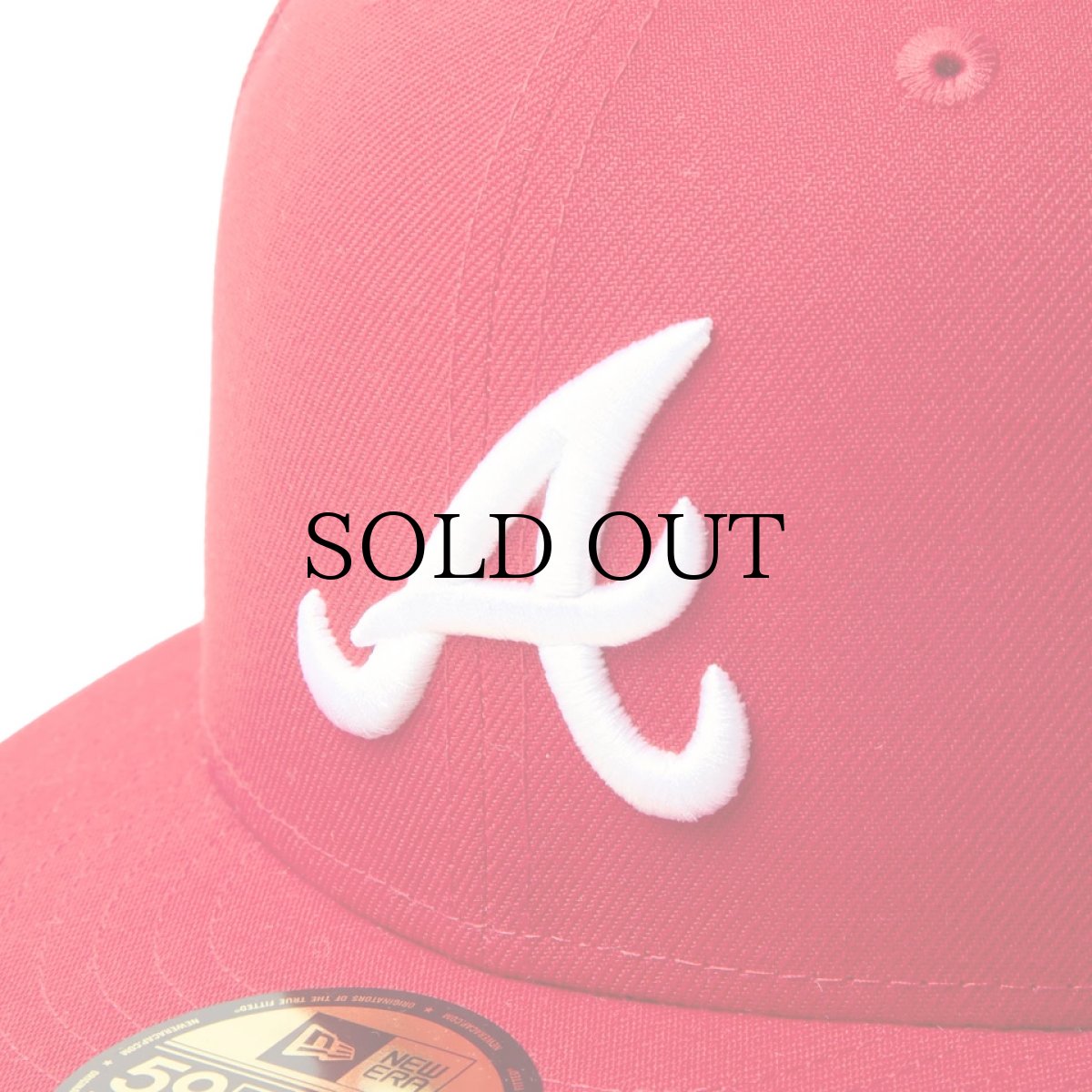 画像8: NEW ERA / 59FIFTY MLB Scarlet アトランタ・ブレーブス (8)
