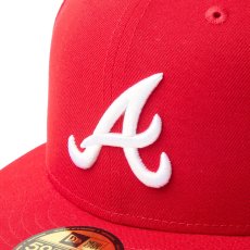 画像8: NEW ERA / 59FIFTY MLB Scarlet アトランタ・ブレーブス (8)
