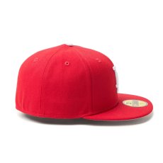 画像4: NEW ERA / 59FIFTY MLB Scarlet ロサンゼルス・ドジャース (4)