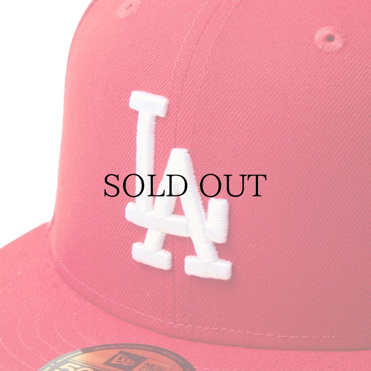 画像8: NEW ERA / 59FIFTY MLB Scarlet ロサンゼルス・ドジャース (8)