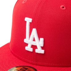 画像8: NEW ERA / 59FIFTY MLB Scarlet ロサンゼルス・ドジャース (8)