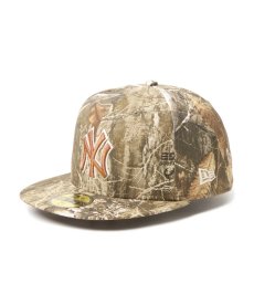 画像1: NEW ERA / 59FIFTY MLB Real Tree Camo ニューヨーク・ヤンキース (1)