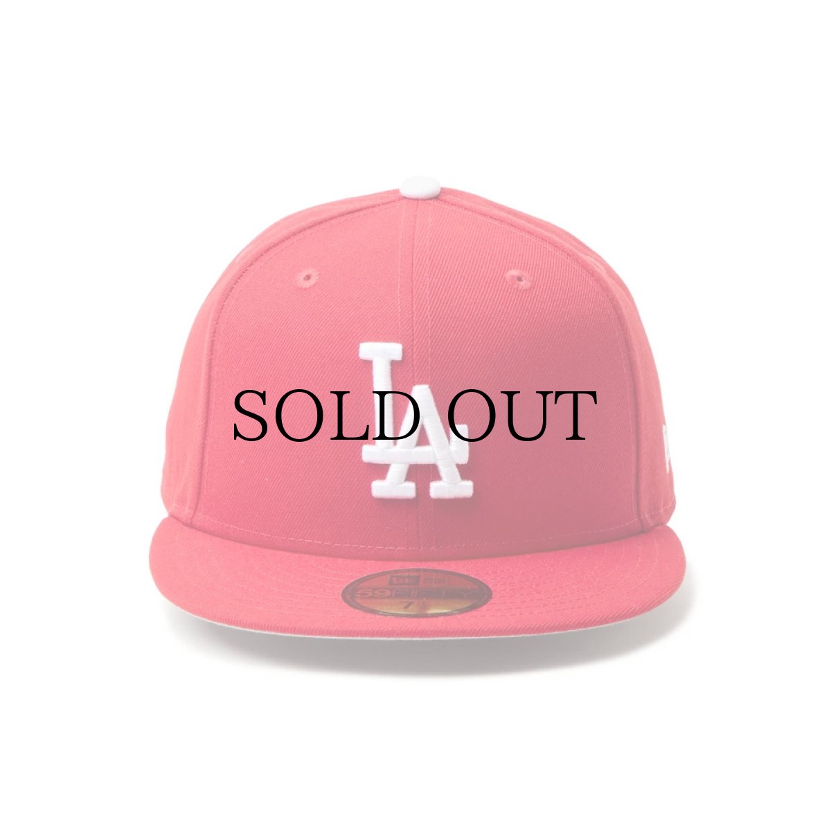 画像3: NEW ERA / 59FIFTY MLB Scarlet ロサンゼルス・ドジャース (3)