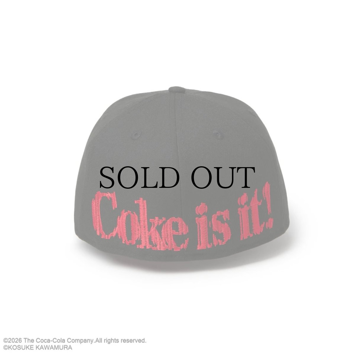 画像7: NEW ERA / 59FIFTY Coca-Cola designed by Kosuke Kawamura コカ・コーラ Coke is it (7)