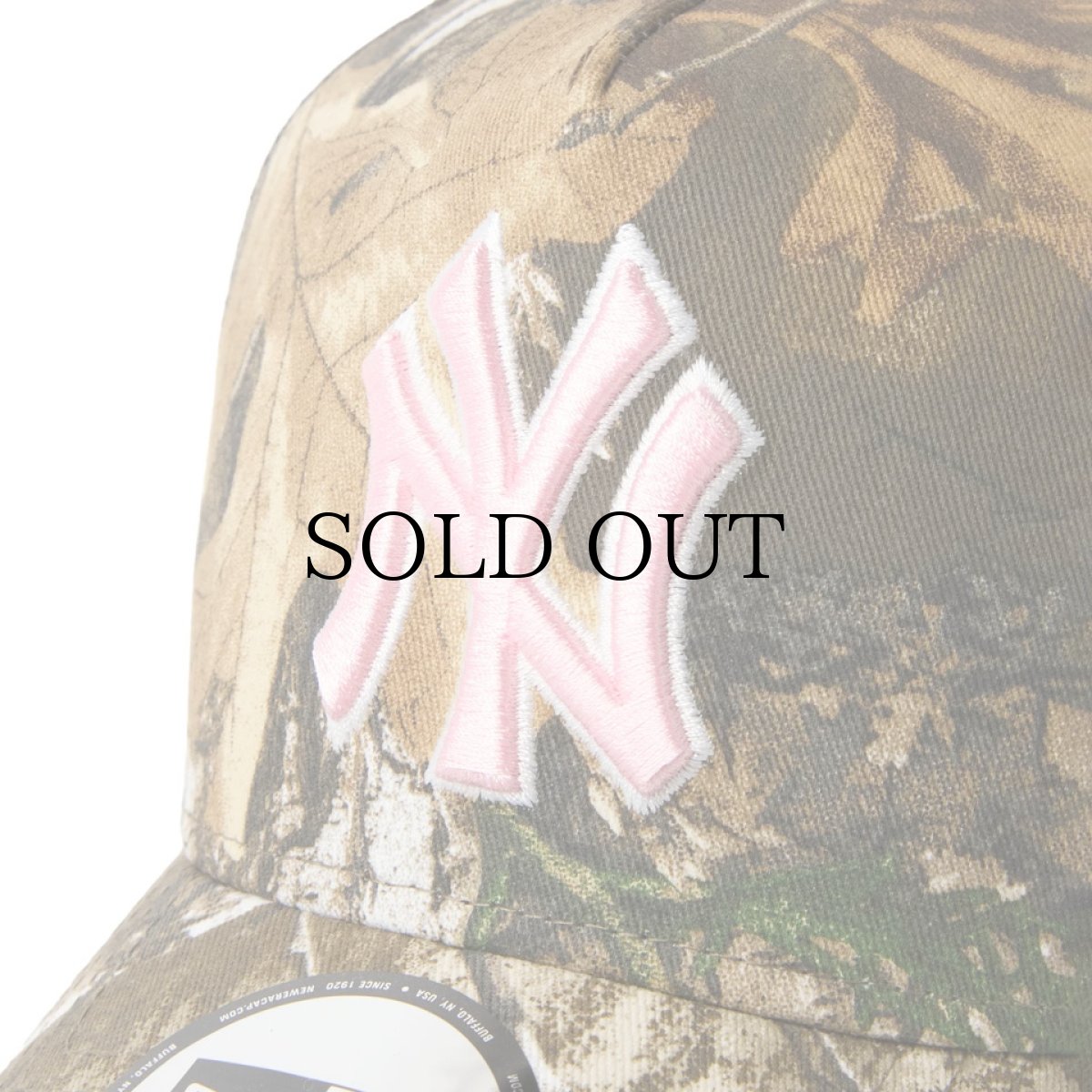 画像8: NEW ERA / 9FORTY A-Frame トラッカー MLB Real Tree Camo ニューヨーク・ヤンキース (8)