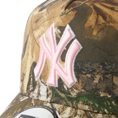 画像8: NEW ERA / 9FORTY A-Frame トラッカー MLB Real Tree Camo ニューヨーク・ヤンキース (8)