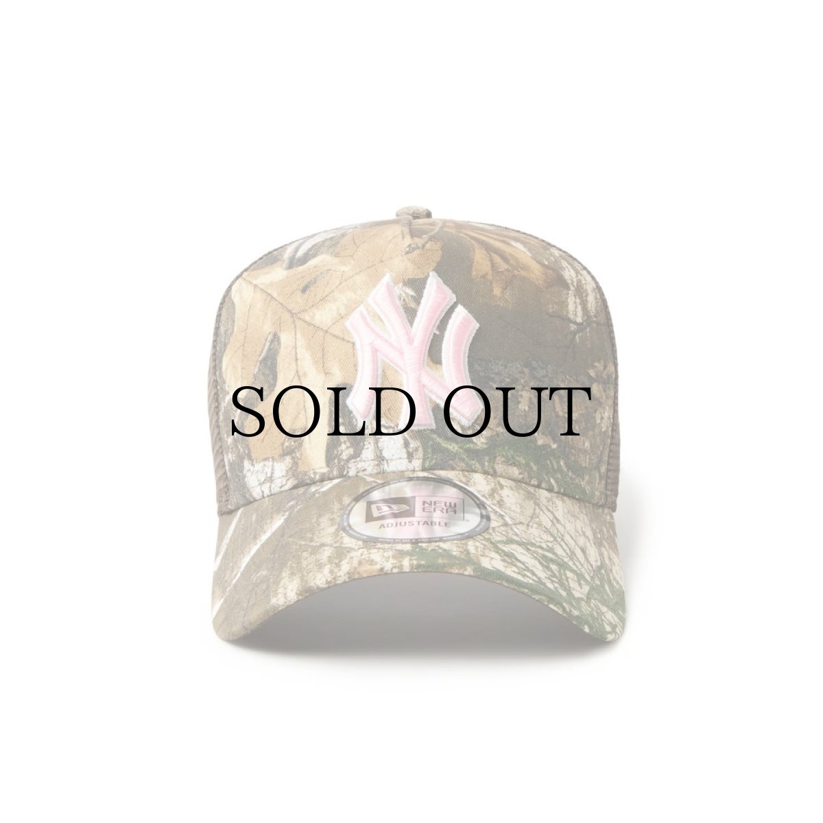 画像2: NEW ERA / 9FORTY A-Frame トラッカー MLB Real Tree Camo ニューヨーク・ヤンキース (2)