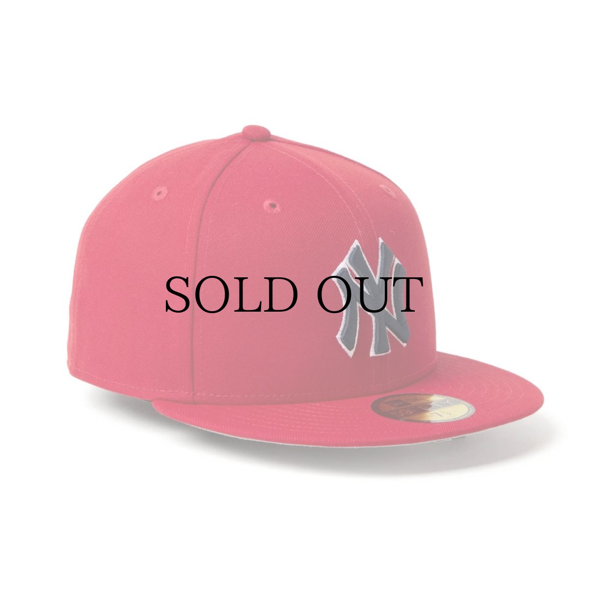画像3: NEW ERA / 59FIFTY MLB Scarlet ニューヨーク・ヤンキース (3)