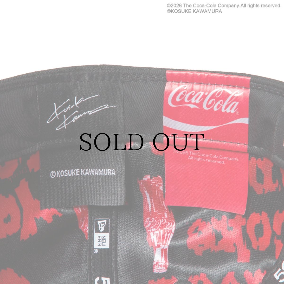 画像12: NEW ERA / 59FIFTY Coca-Cola designed by Kosuke Kawamura コカ・コーラ (12)