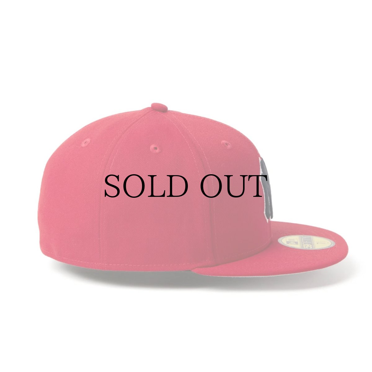 画像4: NEW ERA / 59FIFTY MLB Scarlet ニューヨーク・ヤンキース (4)