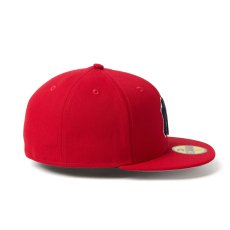 画像4: NEW ERA / 59FIFTY MLB Scarlet ニューヨーク・ヤンキース (4)