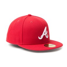 画像3: NEW ERA / 59FIFTY MLB Scarlet アトランタ・ブレーブス (3)