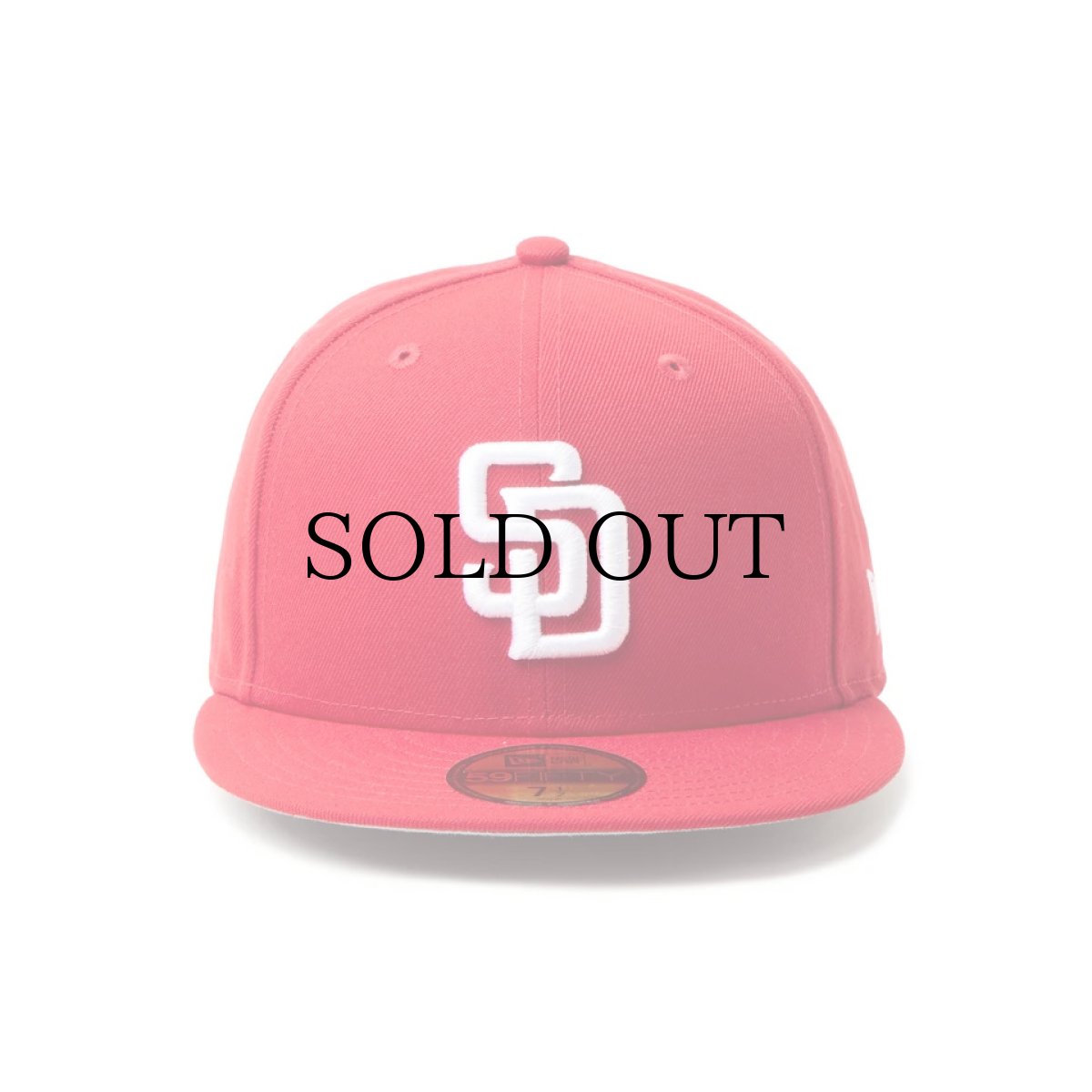 画像2: NEW ERA / 59FIFTY MLB Scarlet サンディエゴ・パドレス (2)