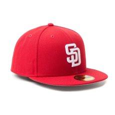 画像3: NEW ERA / 59FIFTY MLB Scarlet サンディエゴ・パドレス (3)