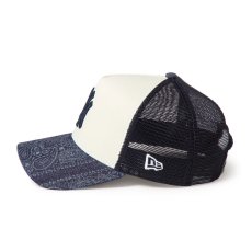 画像5: NEW ERA / 9FORTY A-Frame トラッカー Laser Burn Out Denim ニューヨーク・ヤンキース (5)