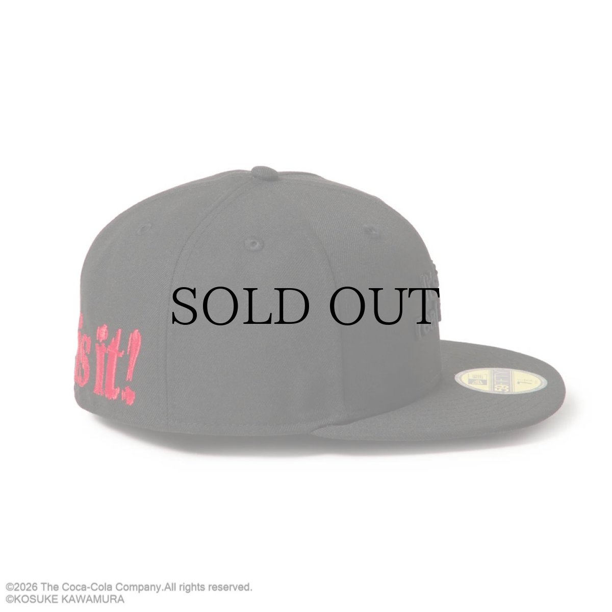 画像5: NEW ERA / 59FIFTY Coca-Cola designed by Kosuke Kawamura コカ・コーラ Coke is it (5)