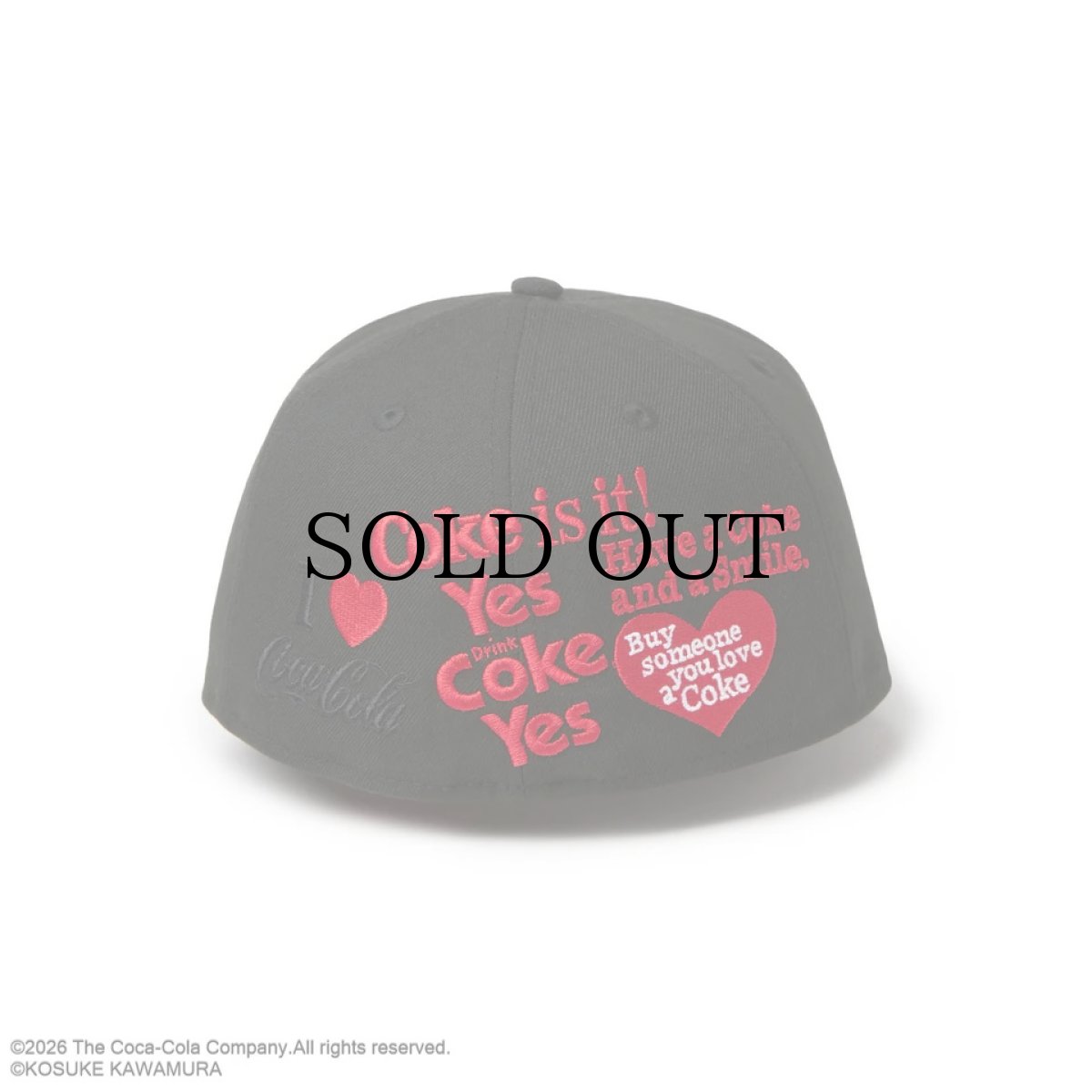 画像7: NEW ERA / 59FIFTY Coca-Cola designed by Kosuke Kawamura コカ・コーラ (7)