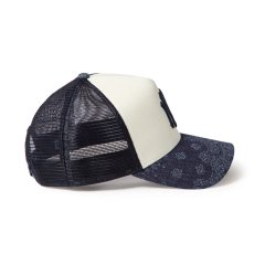 画像4: NEW ERA / 9FORTY A-Frame トラッカー Laser Burn Out Denim ニューヨーク・ヤンキース (4)