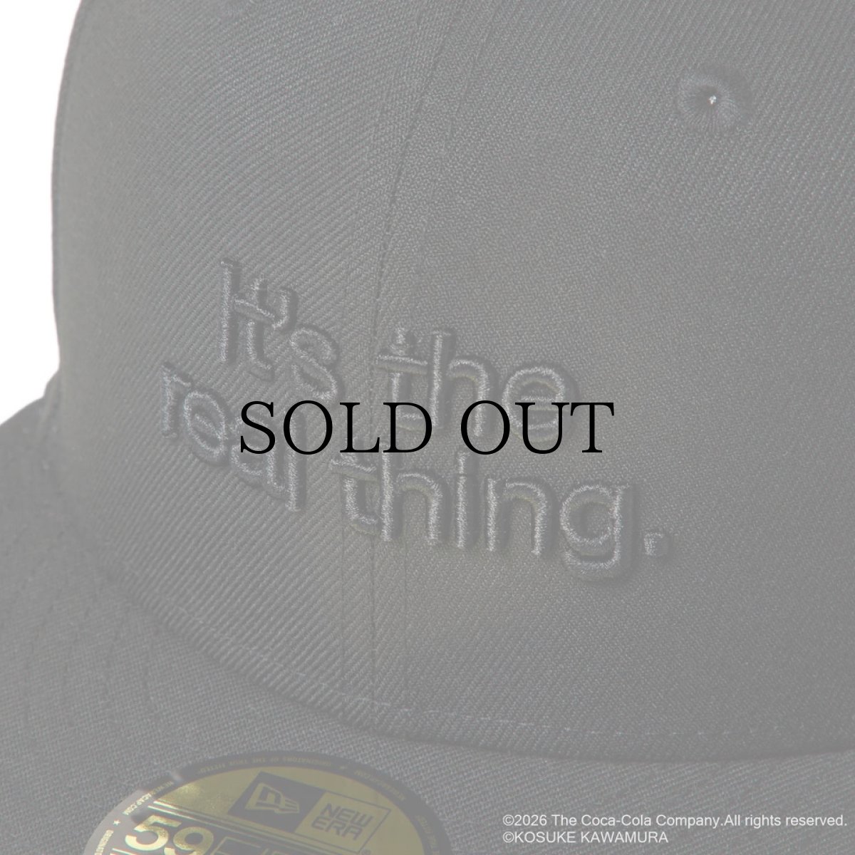 画像9: NEW ERA / 59FIFTY Coca-Cola designed by Kosuke Kawamura コカ・コーラ Coke is it (9)