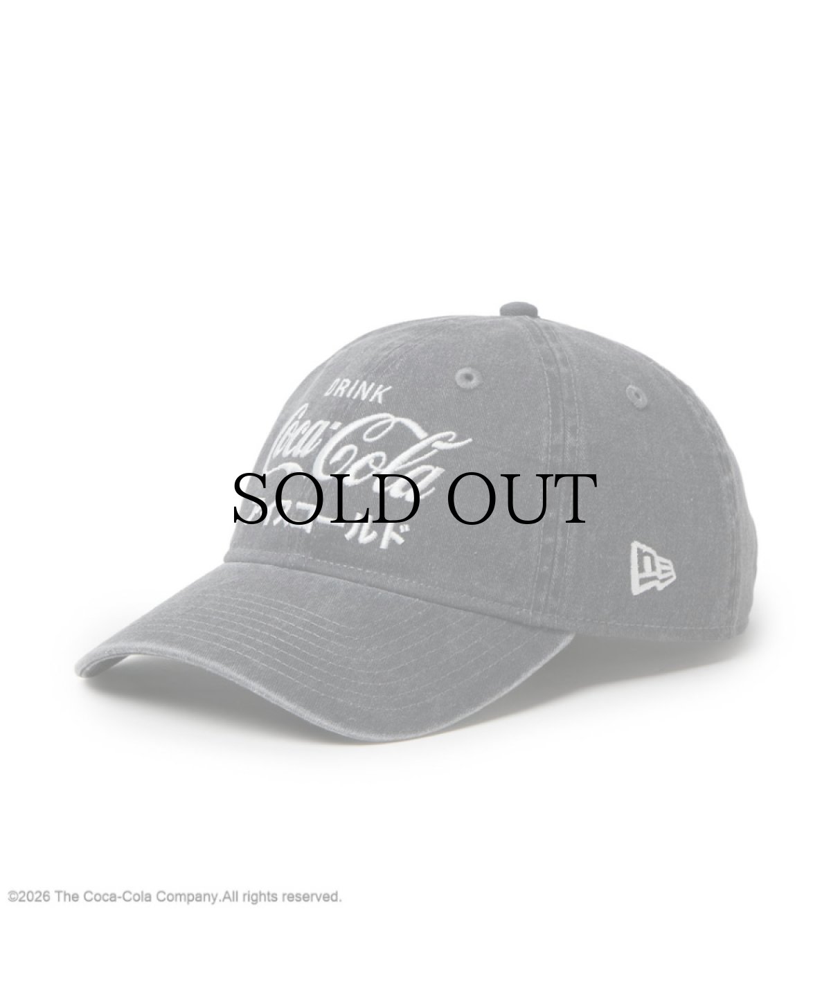 画像1: NEW ERA / 9TWENTY Coca-Cola コカ・コーラ アシッドウォッシュ (1)