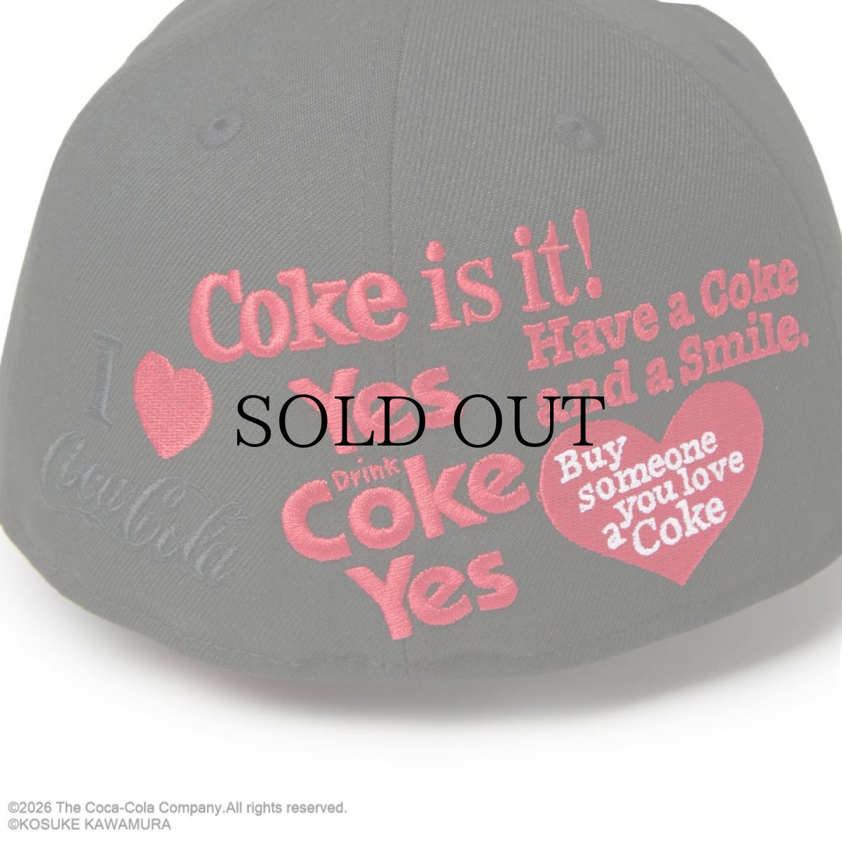 画像10: NEW ERA / 59FIFTY Coca-Cola designed by Kosuke Kawamura コカ・コーラ (10)