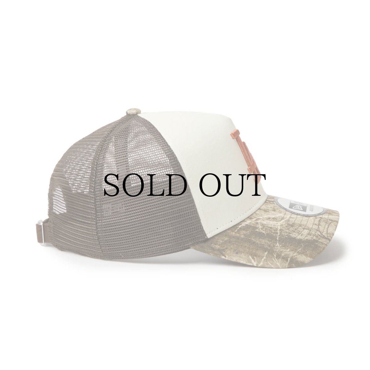画像4: NEW ERA / 9FORTY A-Frame トラッカー MLB Real Tree Camo ロサンゼルス・ドジャース (4)