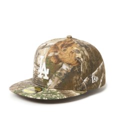 画像1: NEW ERA / 59FIFTY MLB Real Tree Camo ロサンゼルス・ドジャース (1)