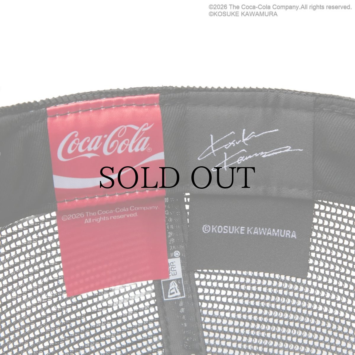 画像10: NEW ERA / 9FORTY A-Frame トラッカー Coca-Cola designed by Kosuke Kawamura コカ・コーラ (10)