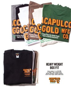 画像1: ACAPULCO GOLD(アカプルコゴールド) / OJ LOGO BOX FIT TEE (1)