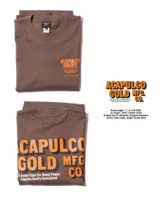 画像21: ACAPULCO GOLD(アカプルコゴールド) / OJ LOGO BOX FIT TEE (21)