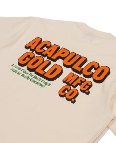 画像13: ACAPULCO GOLD(アカプルコゴールド) / OJ LOGO BOX FIT TEE (13)