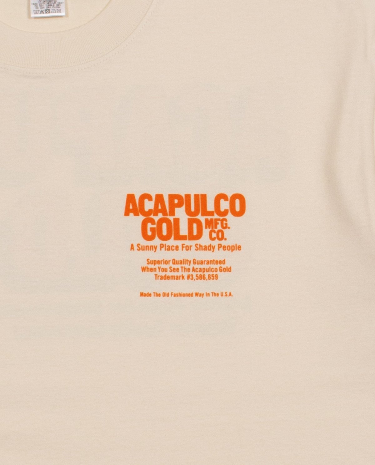 画像12: ACAPULCO GOLD(アカプルコゴールド) / OJ LOGO BOX FIT TEE (12)