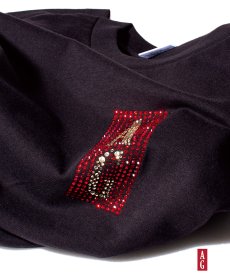 画像6: ACAPULCO GOLD(アカプルコゴールド) / RHINESTONE TAB LOGO TEE (6)
