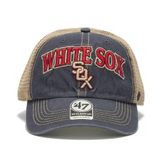 画像2: '47(フォーティーセブン) / '47 クリーンナップ シカゴ・ホワイトソックス COOPERSTOWN メッシュ ビンテージネイビー (2)