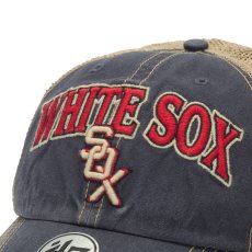 画像8: '47(フォーティーセブン) / '47 クリーンナップ シカゴ・ホワイトソックス COOPERSTOWN メッシュ ビンテージネイビー (8)