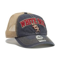 画像3: '47(フォーティーセブン) / '47 クリーンナップ シカゴ・ホワイトソックス COOPERSTOWN メッシュ ビンテージネイビー (3)