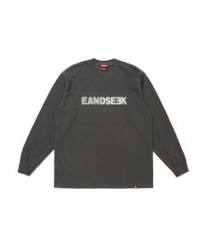 画像2: HIDEANDSEEK(ハイドアンドシーク) / E-Logo L/S Tee (2)