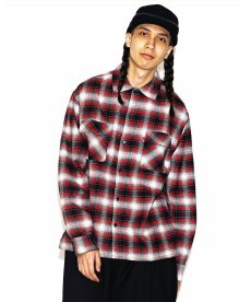 画像6: HIDEANDSEEK(ハイドアンドシーク) / Check L/S Shirt(26aw) (6)