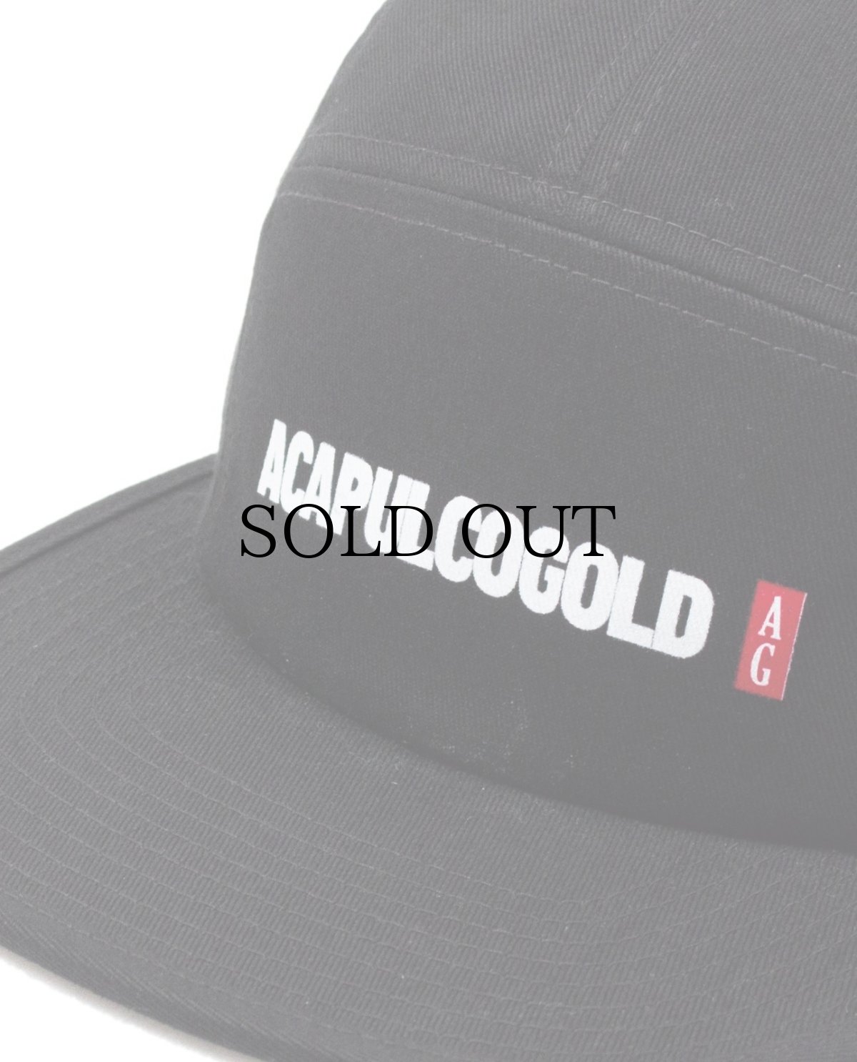画像4: ACAPULCO GOLD(アカプルコゴールド) / BLACK LABEL LOGO CAMP CAP (4)