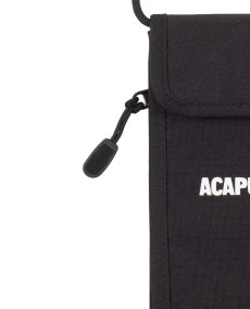 画像7: ACAPULCO GOLD(アカプルコゴールド) / BLACK LABEL LOGO RECYCLED PHONE BAG (7)