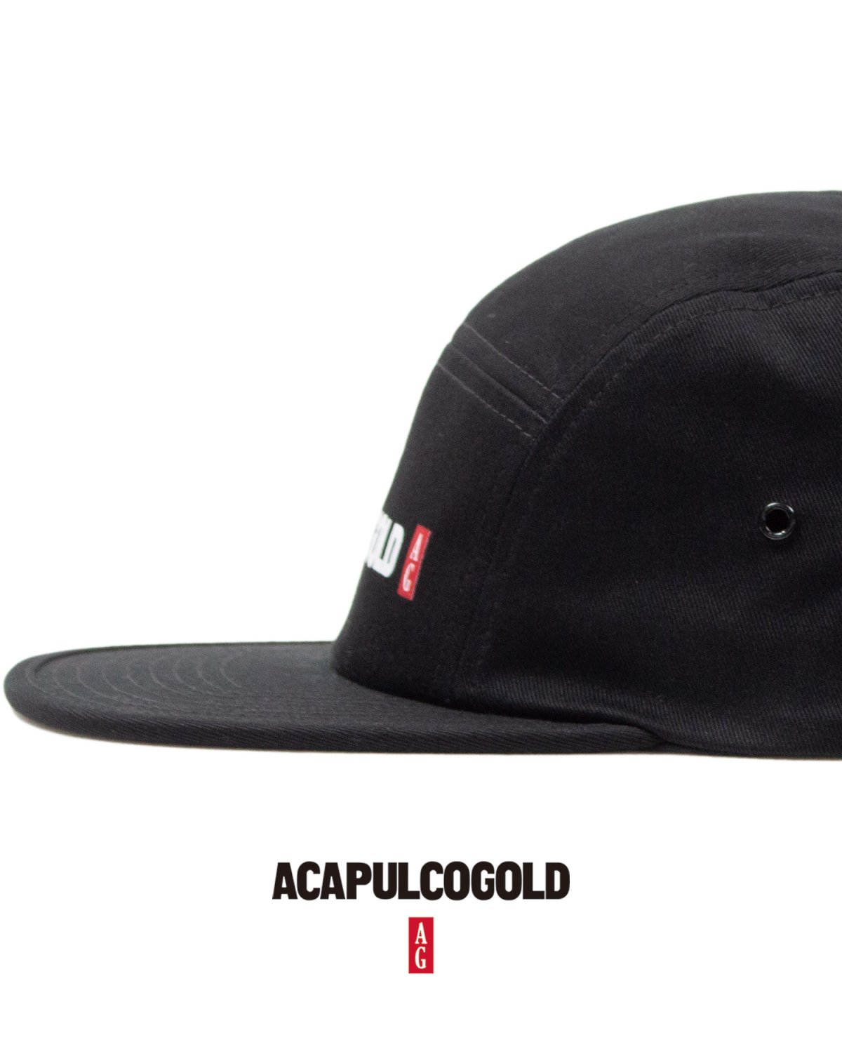 画像7: ACAPULCO GOLD(アカプルコゴールド) / BLACK LABEL LOGO CAMP CAP (7)