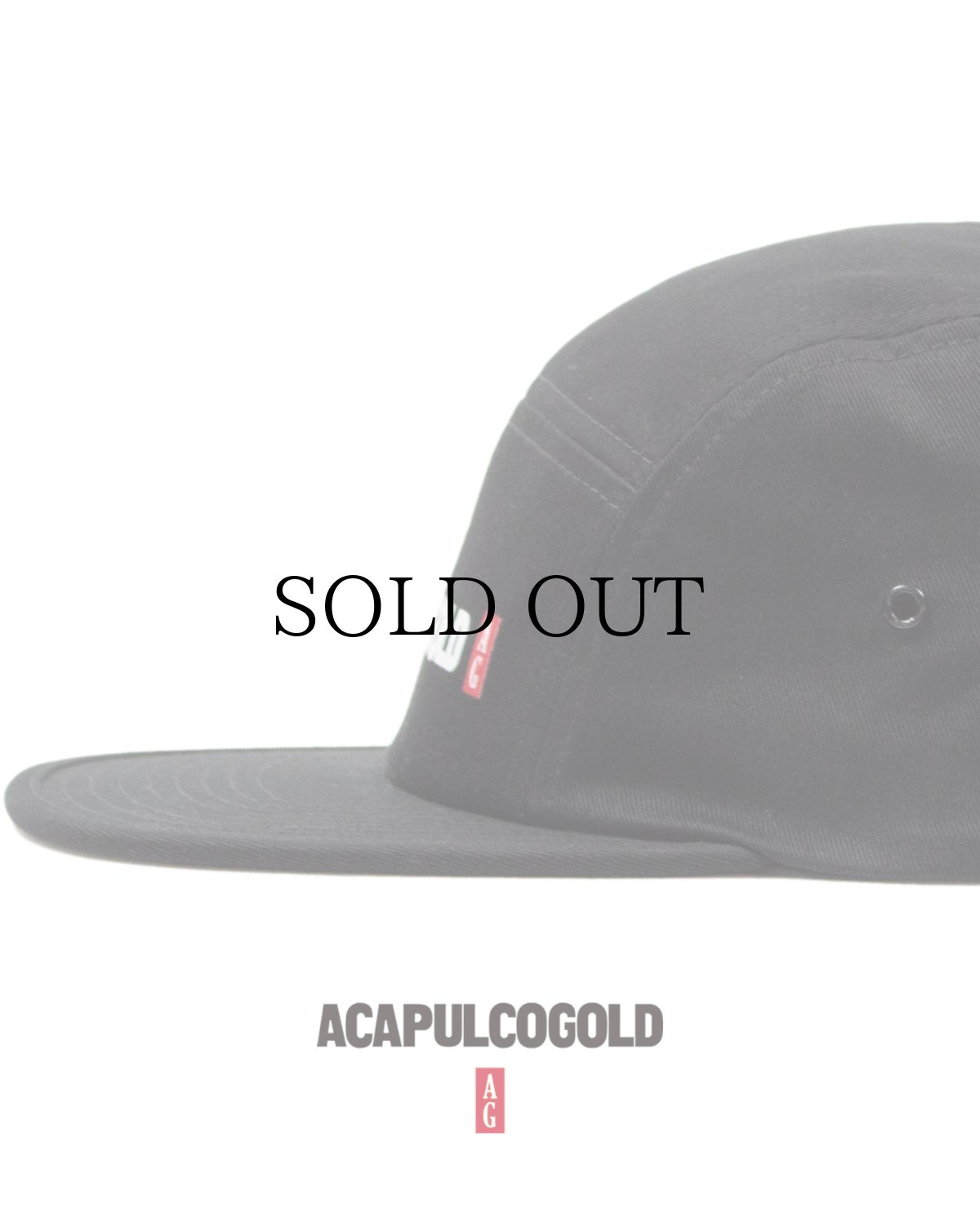 画像7: ACAPULCO GOLD(アカプルコゴールド) / BLACK LABEL LOGO CAMP CAP (7)
