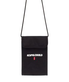 画像1: ACAPULCO GOLD(アカプルコゴールド) / BLACK LABEL LOGO RECYCLED PHONE BAG (1)