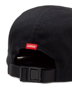 画像6: ACAPULCO GOLD(アカプルコゴールド) / BLACK LABEL LOGO CAMP CAP (6)