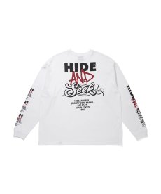 画像1: HIDEANDSEEK(ハイドアンドシーク) / AND L/S Tee (Loose Fit) (1)